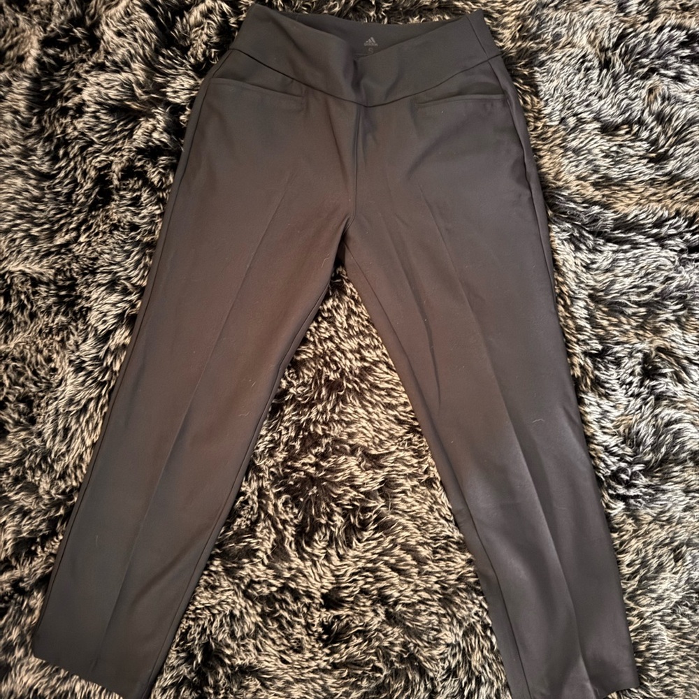 Adidas, athletic trousers, pull on, black- Size S